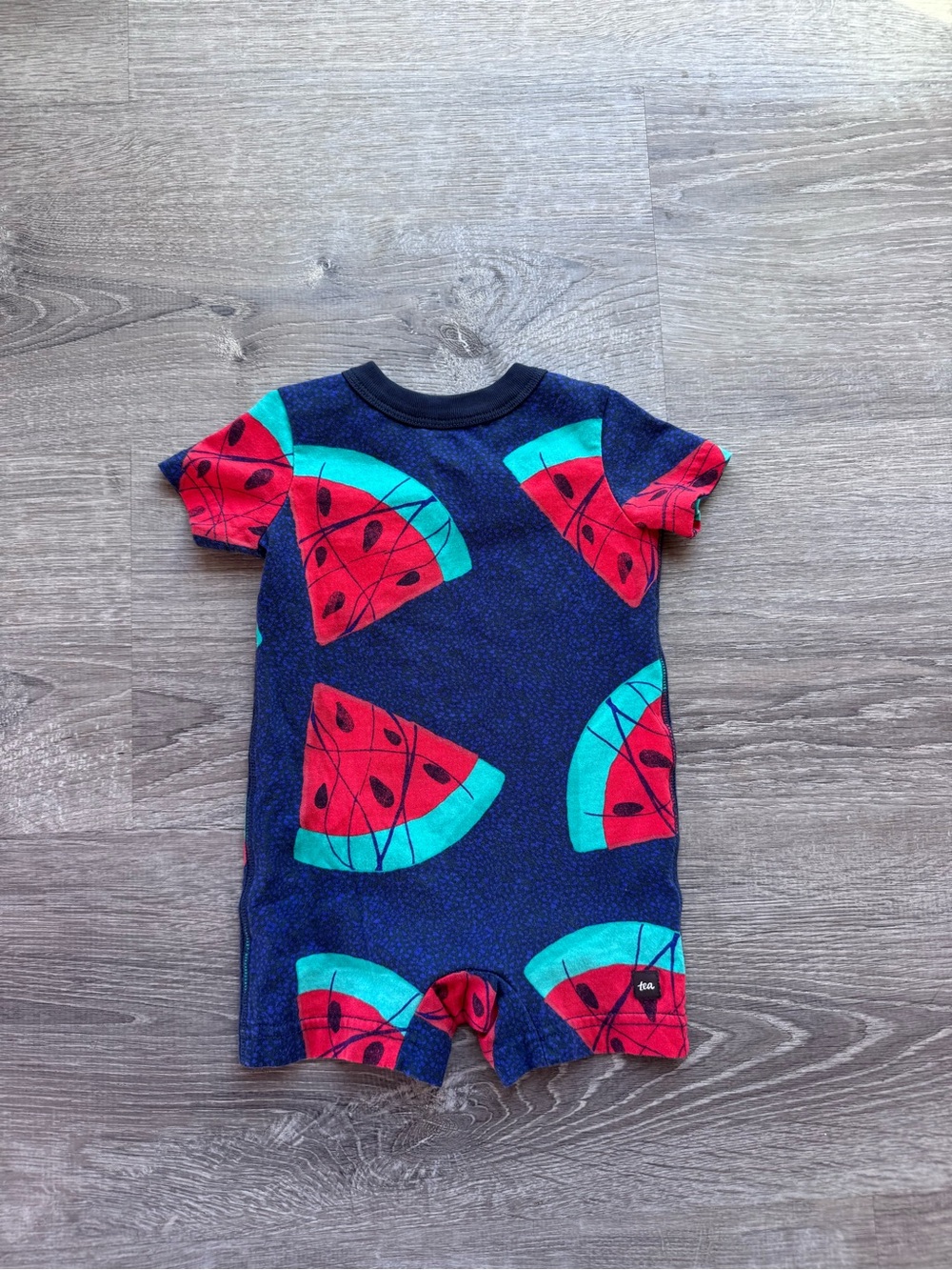 Tea Collection Watermelon Romper - Picture 3 of 3